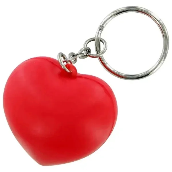 Heart Shape Stress Ball Keychain 4