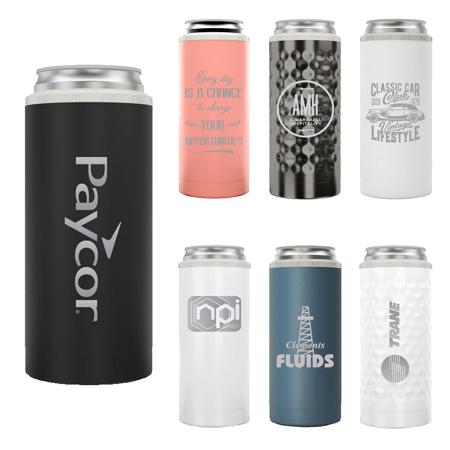 SIC 12oz Stainless Steel Skinny Can Holder