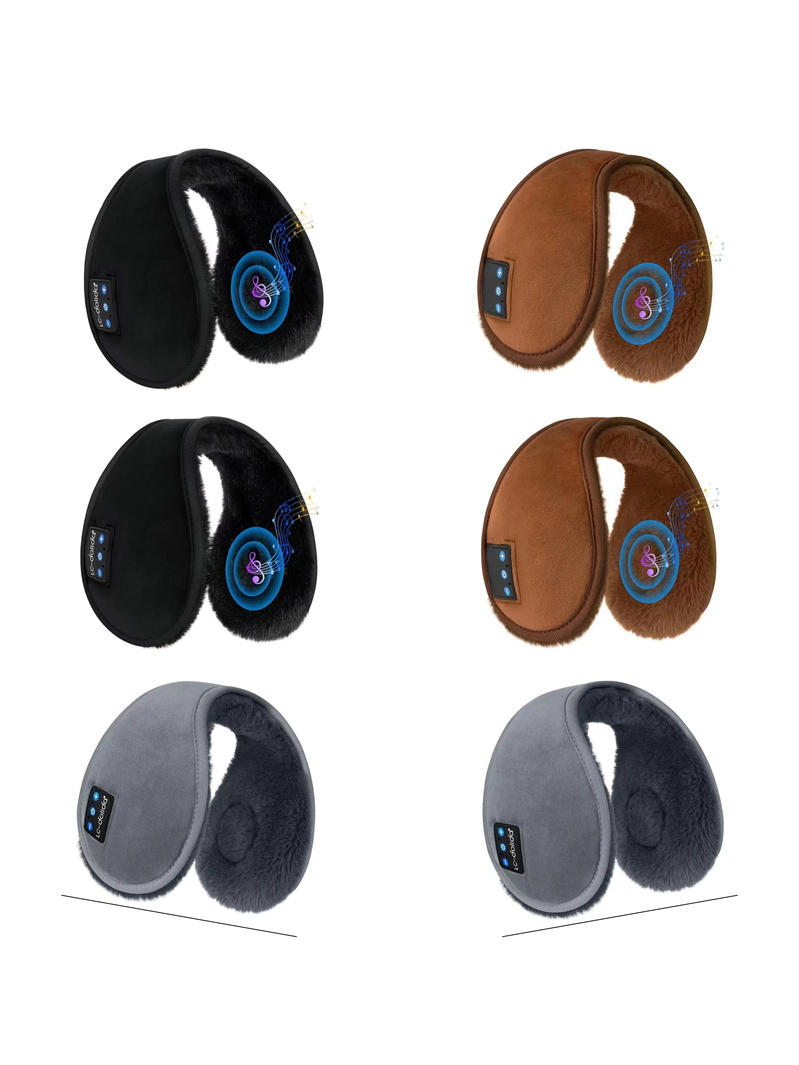 Bluetooth music earmuffs for warmth 7