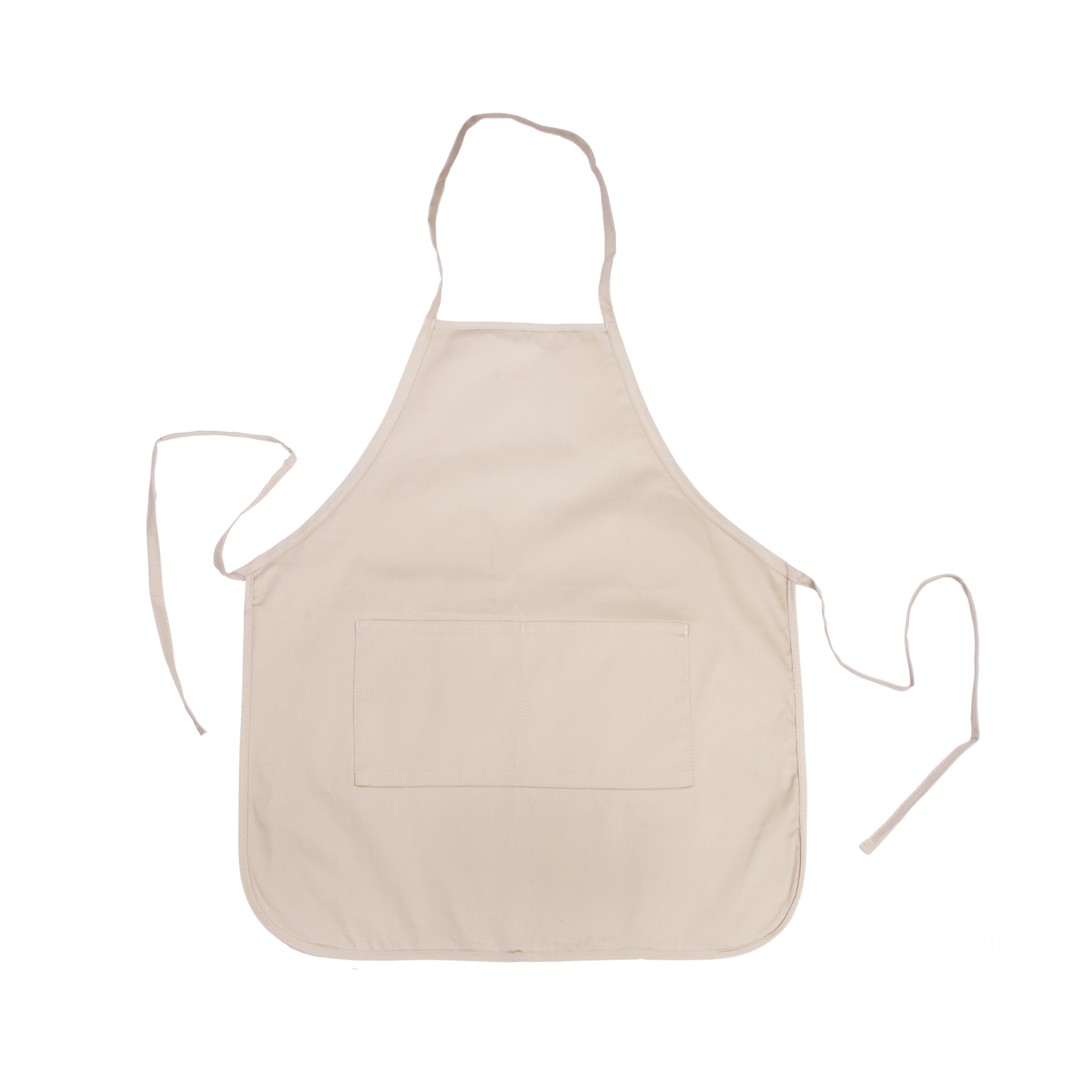 Heather NL2R Long Round Bottom Cotton Twill Apron 7