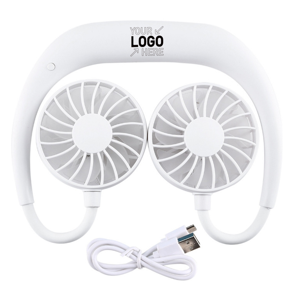 USB Rechargeable Hanging Neck Sports Fan 8
