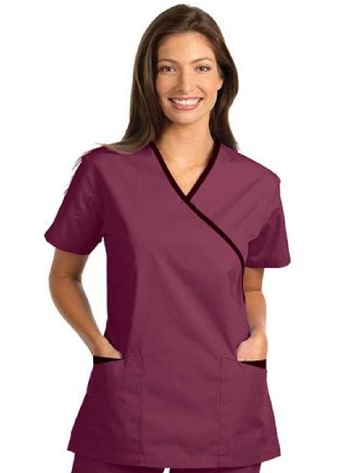 Fashion Seal - Environmental Services/Housekeeping - Women's Crossover Tunic Top