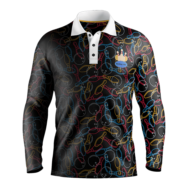 Sublimation Long Sleeve Polo - Performance Mesh Options - Men, Women, Kids 10