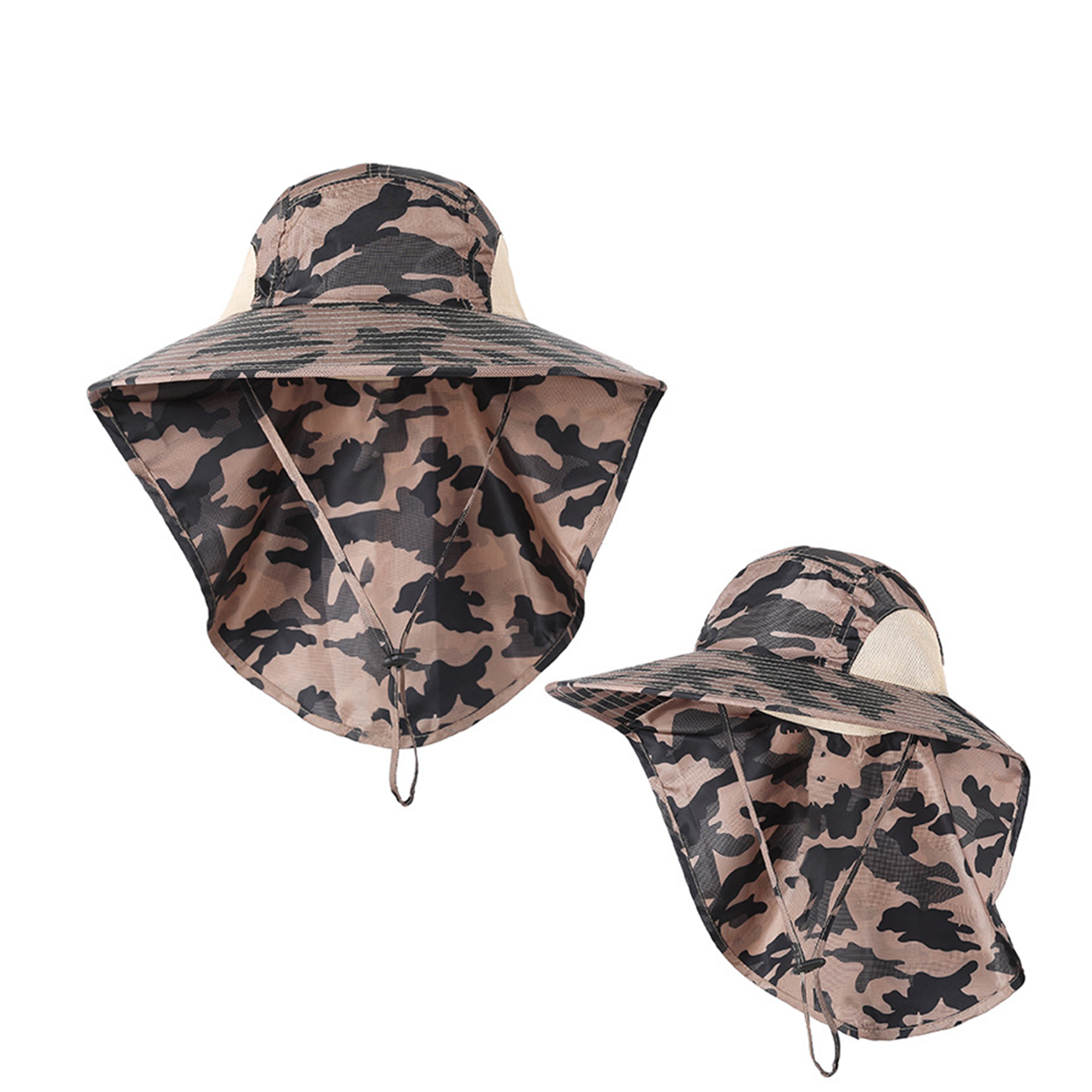 Wide Brim Fishing Hat With UV Protection And Adjustable Chin Strap 19