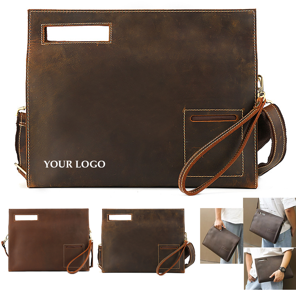 Men Leather Business Briefcase 2