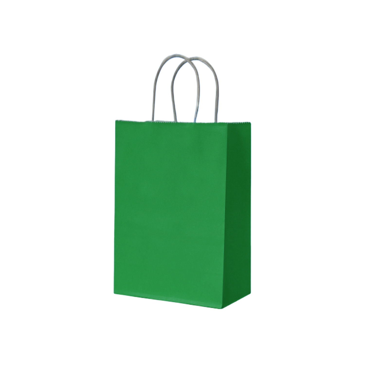 Reusable hand-held kraft paper bag 1