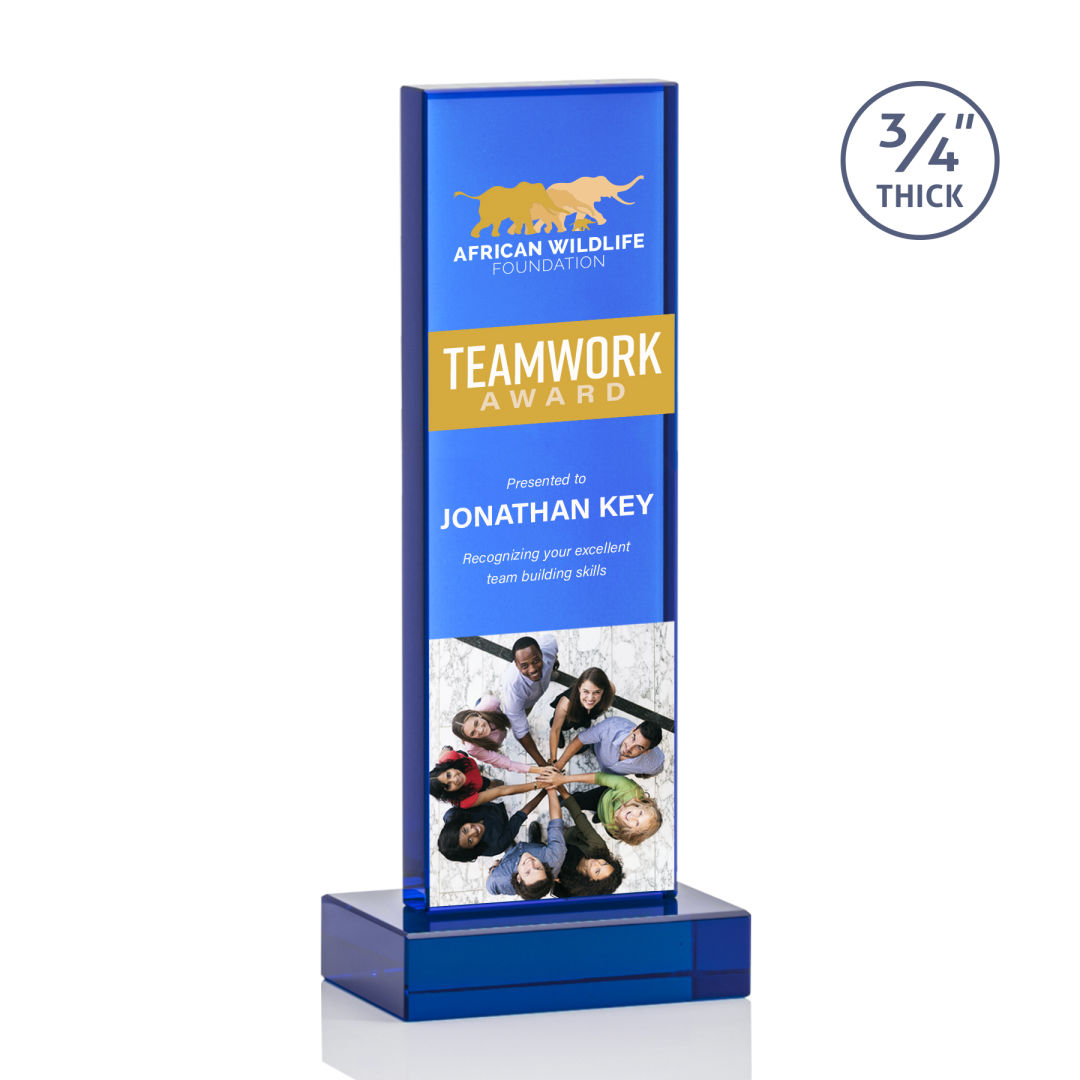 Hathaway VividPrint™ Award - Blue 13