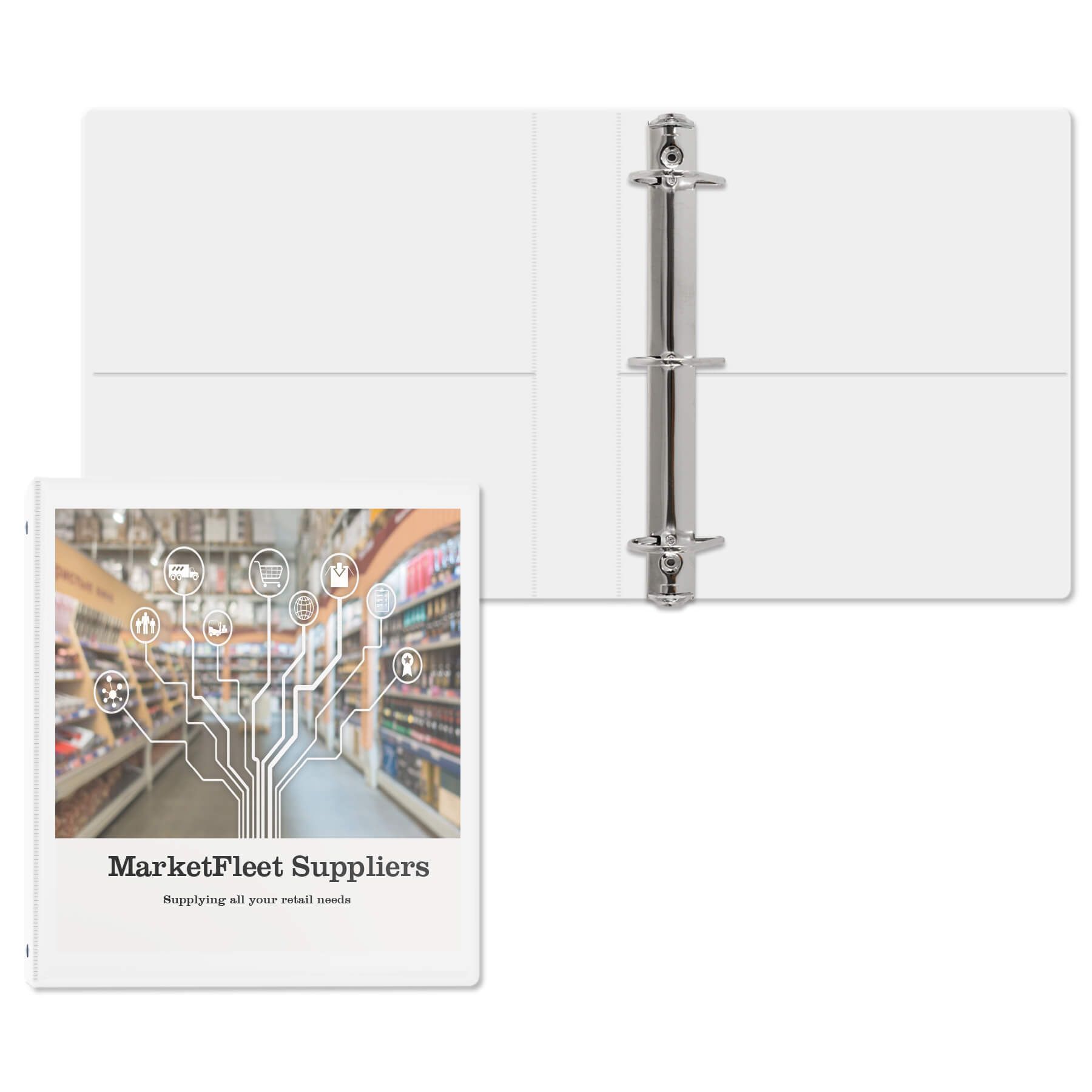 1 1/2" Entrapment Angle D Ring Binder 15