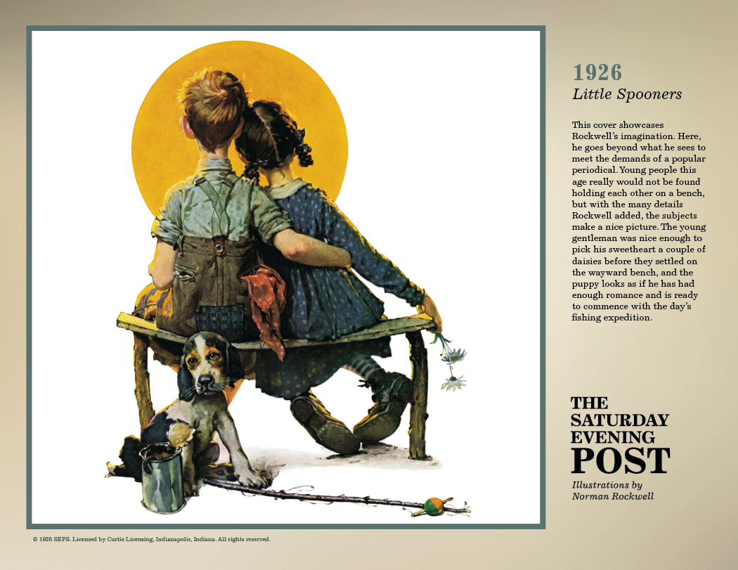 Triumph® Calendars The Saturday Evening Post Illustrations by Norman Rockwell Calendar 11