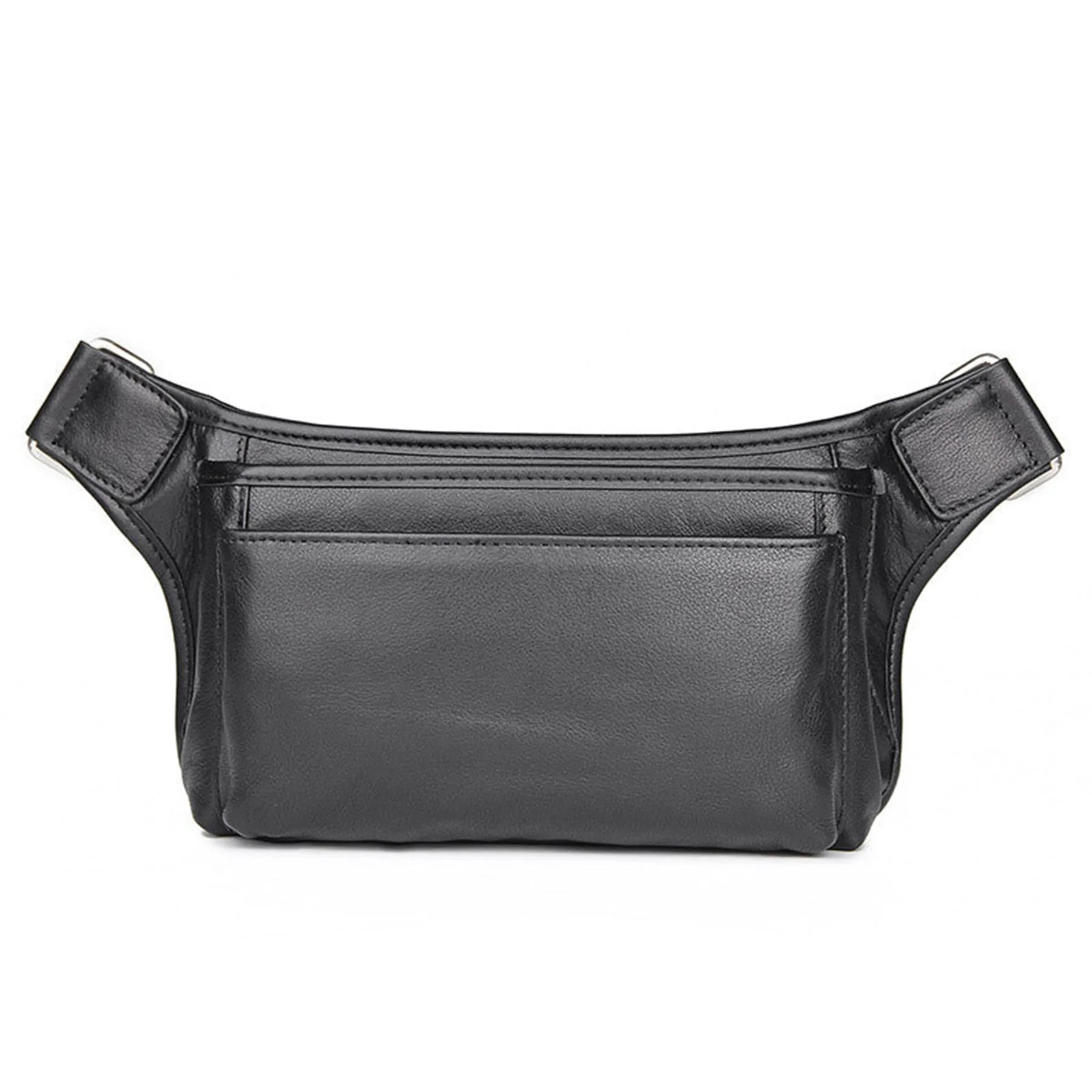 Leather Wearable Chest bag foe man 5