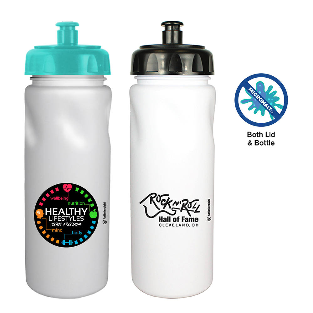 MicroHalt™ 24 oz. Cycle Bottle with Push 'n Pull Cap 12