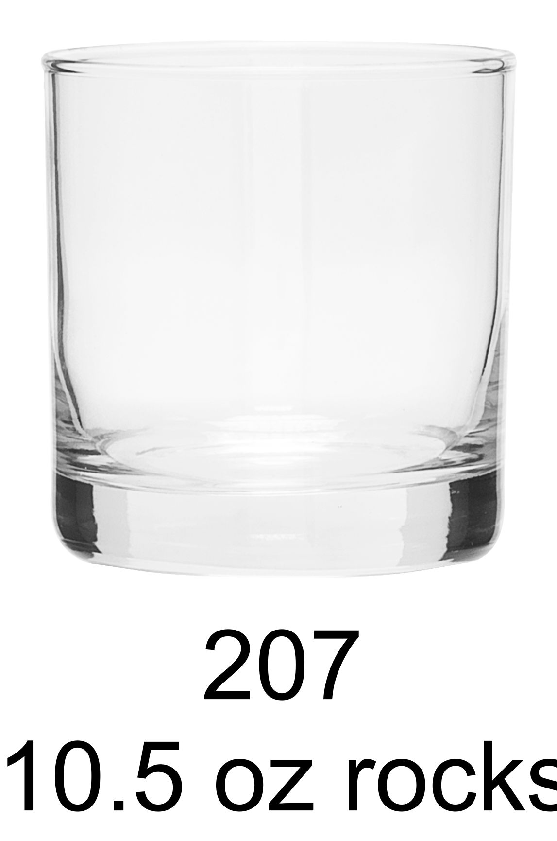 10.5 oz rocks