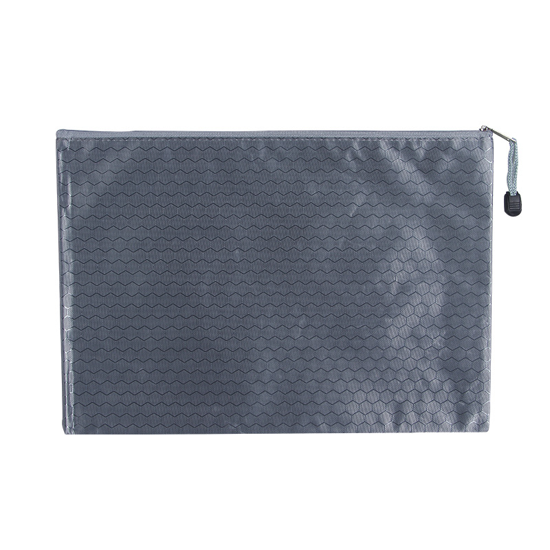 Oxford Cloth Football Pattern Zipper Waterproof File Bag 8