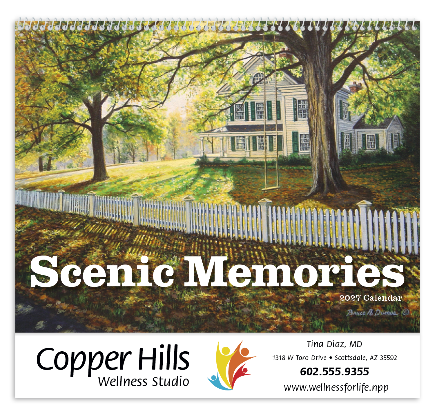 Good Value™ Scenic Memories - Spiral Calendar 45