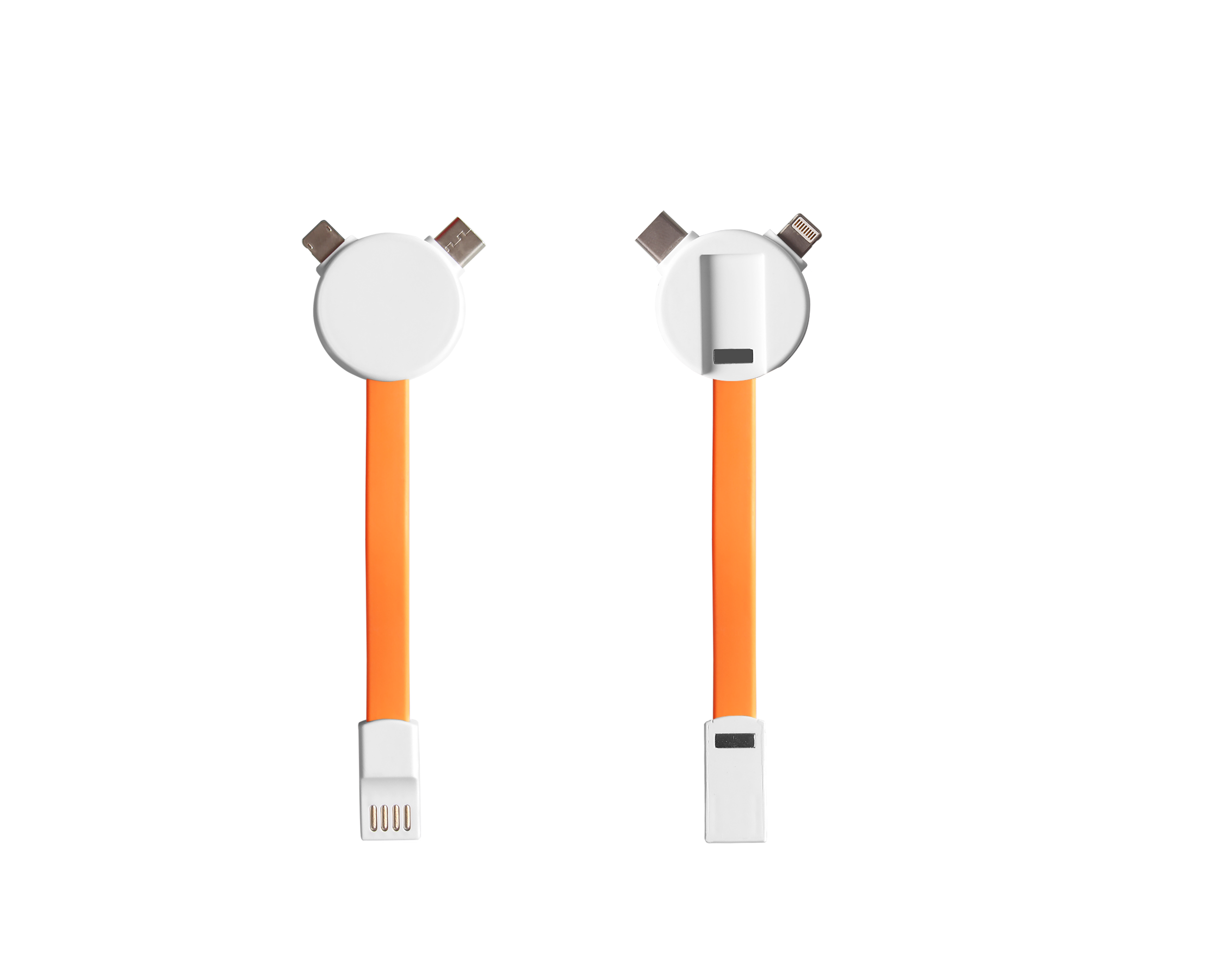 3 in 1 Round Magnet Charging Cable 4
