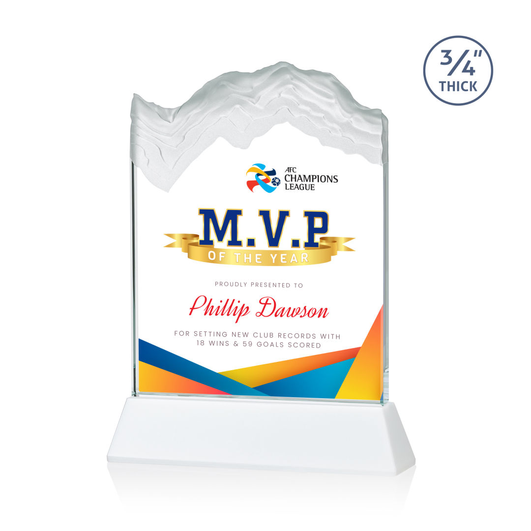 Kilimanjaro VividPrint™ Award on Newhaven - White 8