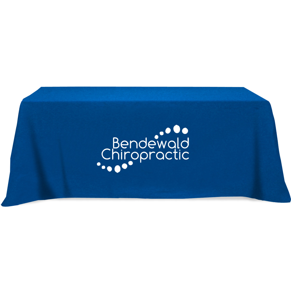 Flat 4-sided Table Cover - fits 8 foot standard table: Poly-Cotton 4