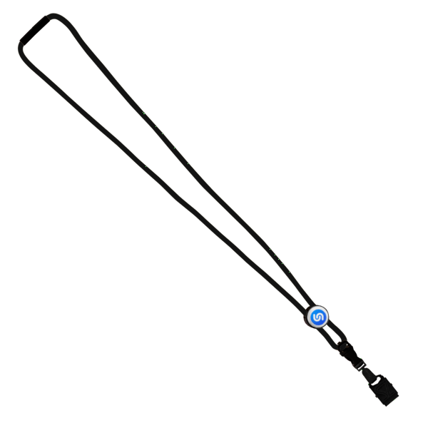 3/16" Nylon Cord Lanyard with Snap-Buckle Release, Standard O-Ring & Slider 139