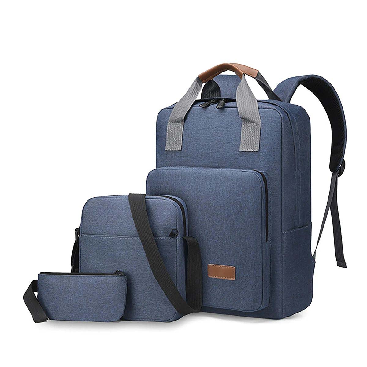Durable Commuter Travel Bag Set with Side Pockets 7