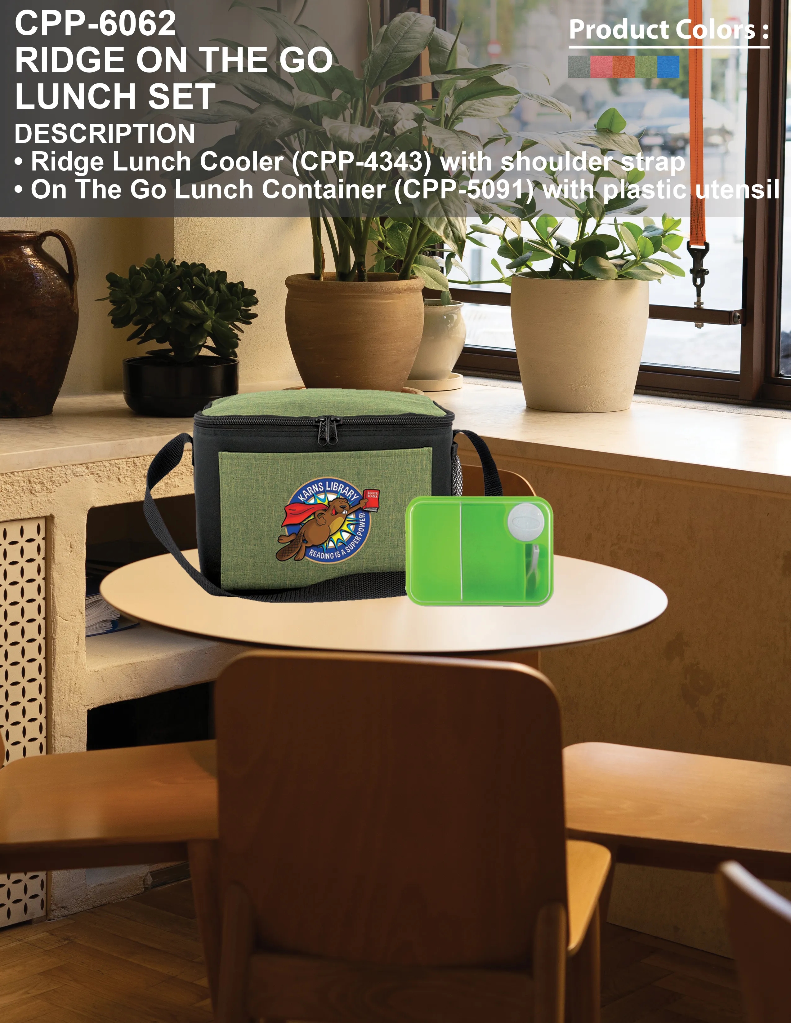 Ridge On The Go Lunch Set 9
