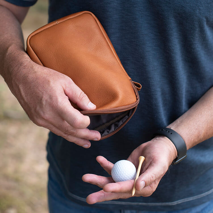 Tesoro - Valuables Leather Zipper Pouch 2