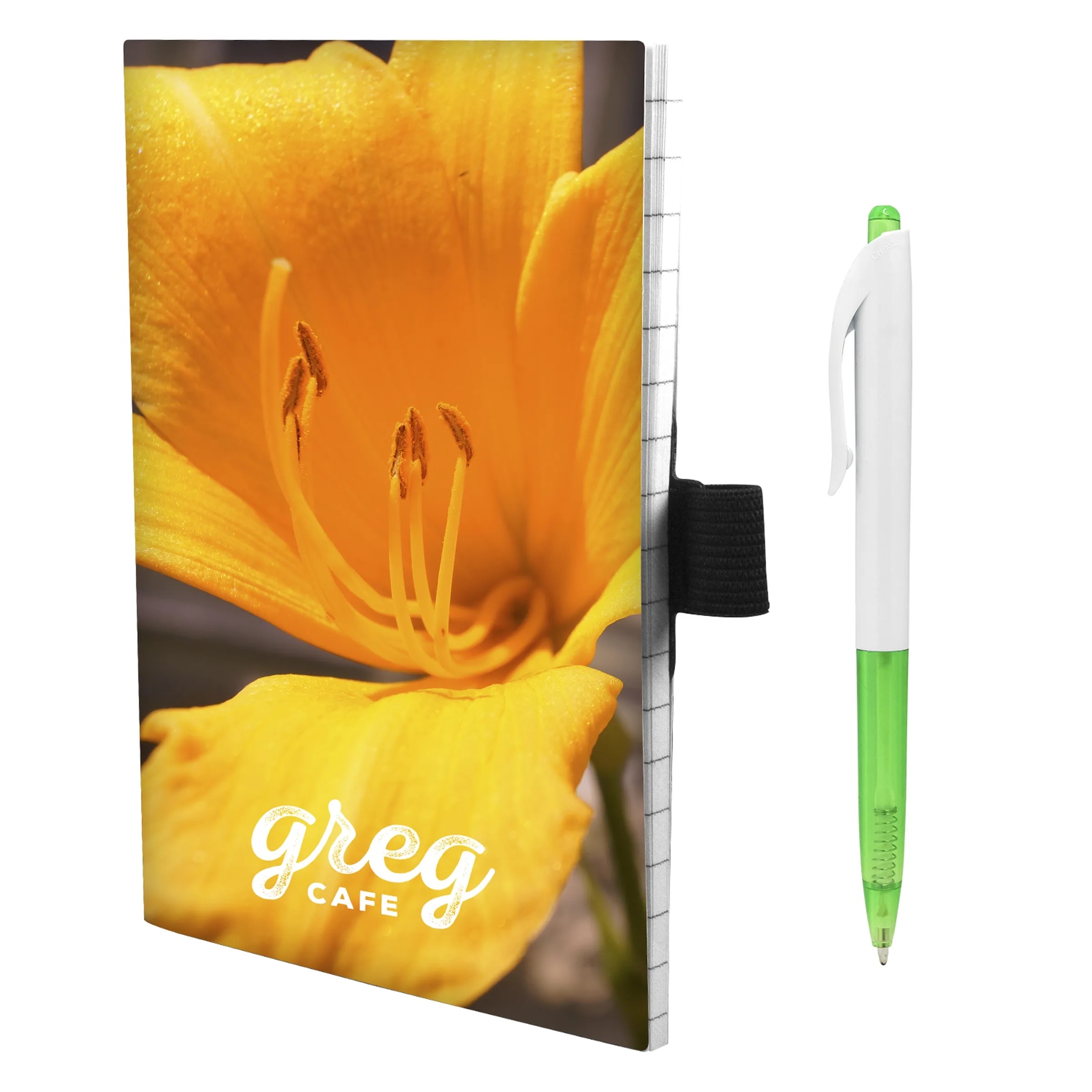4" x 6" Perfect Paper Cover Notebook with Pen 8