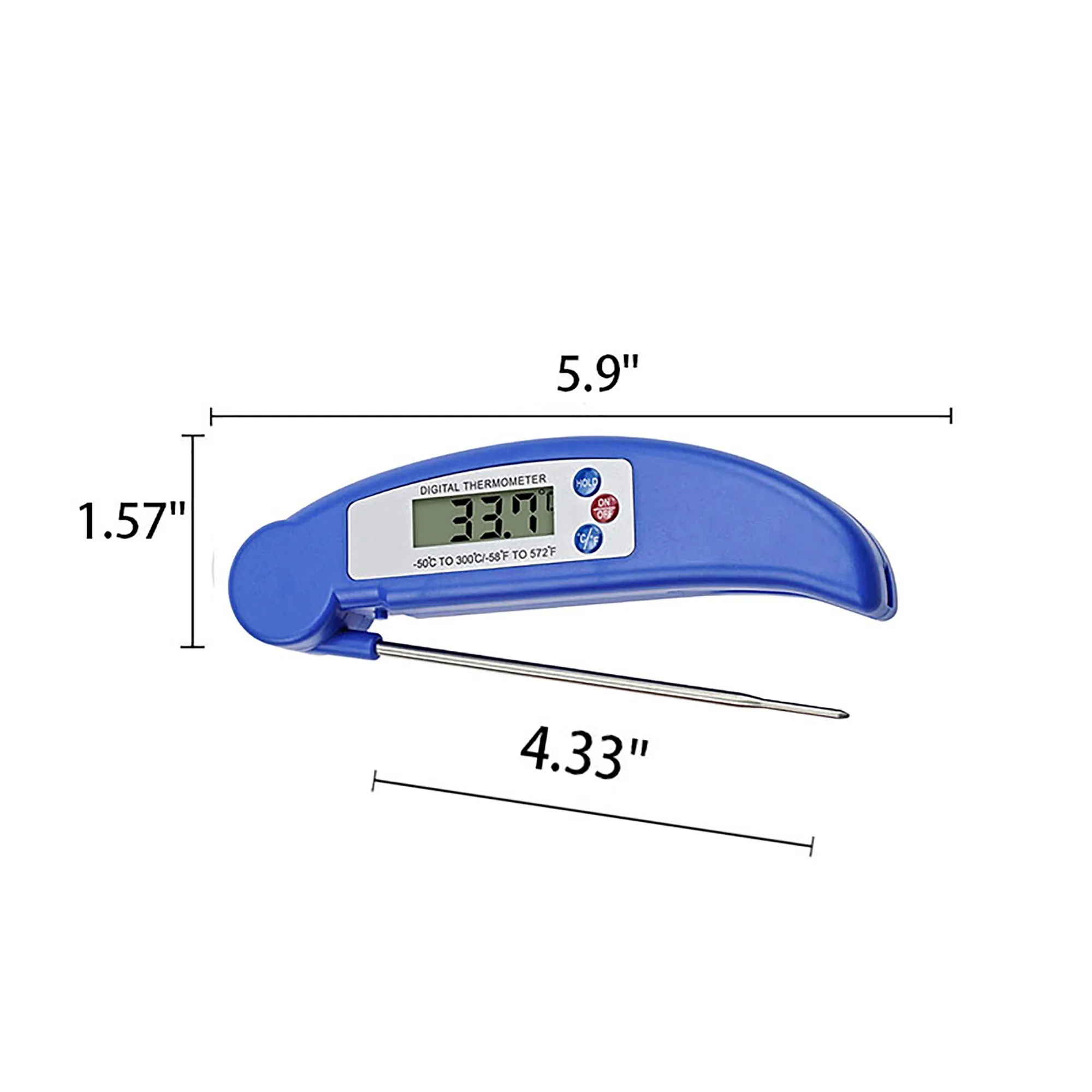 Auto Shut Off Backlit Meat Thermometer 3