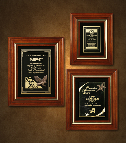 Americana Plaque with Velour 5