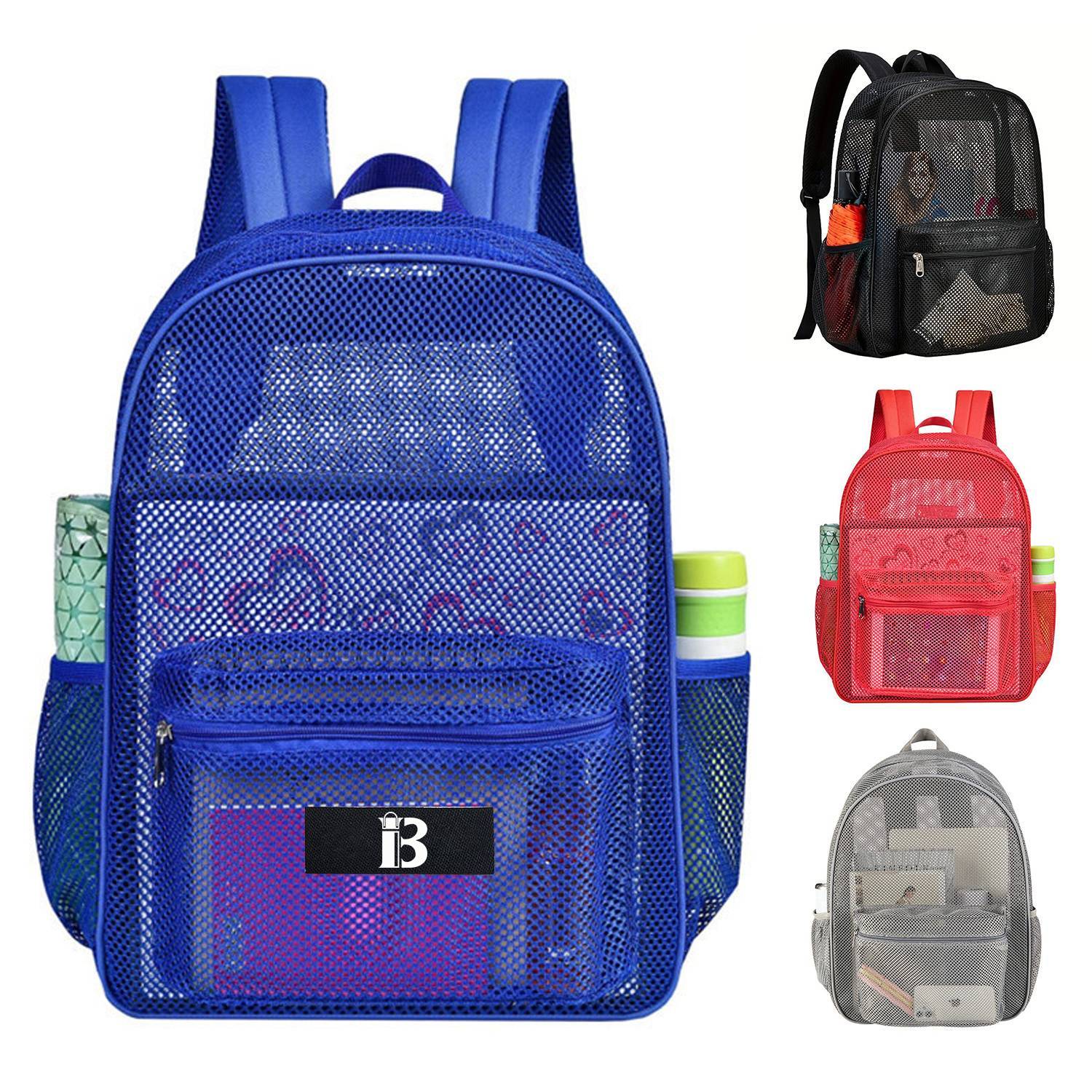 Lightweight Mesh Clear Backpack 2