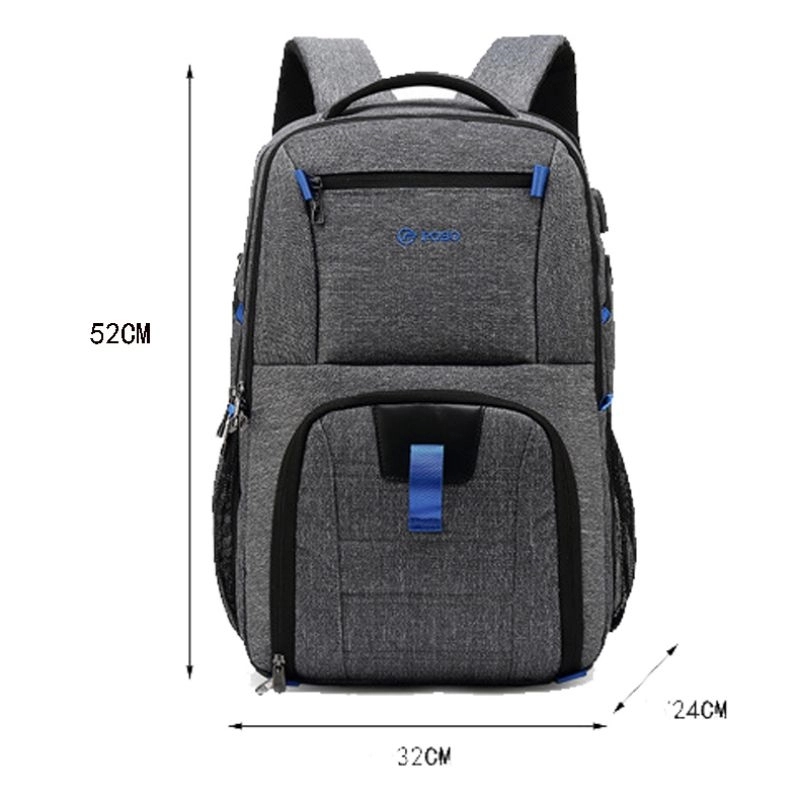 Large Capacity Laptop Backpack With Usb Charging Port 6