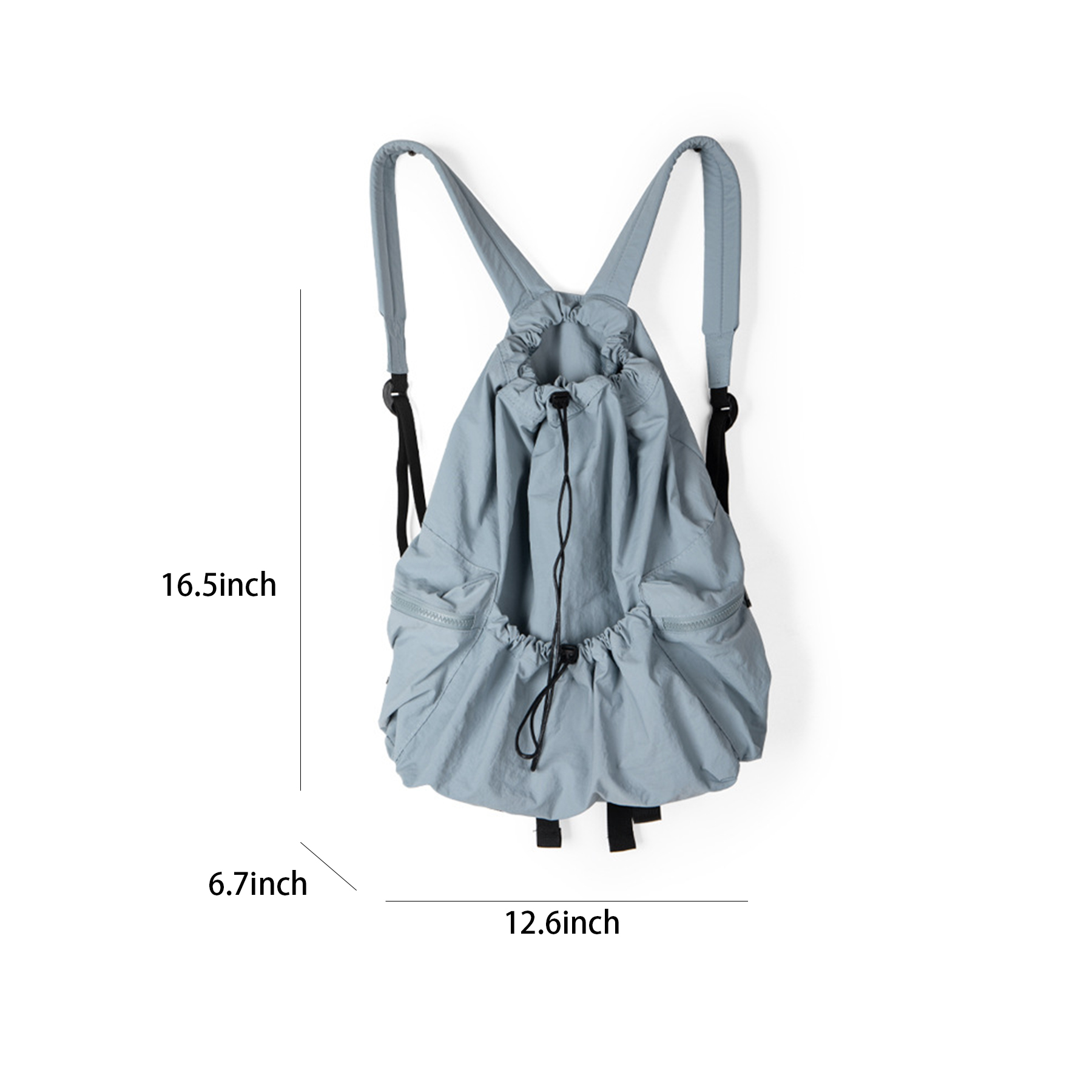 Nylon Breathable Drawstring Backpack 10