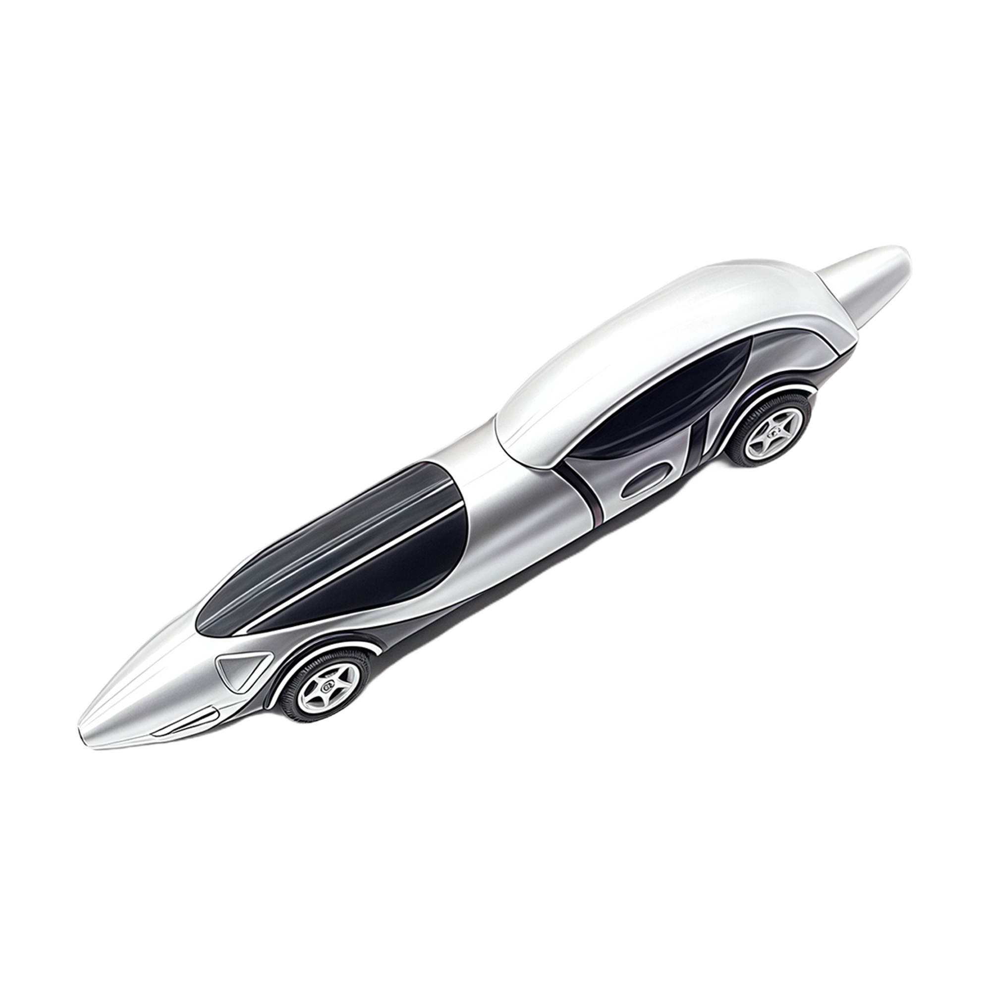 Fun Cartoon Car Ballpoint Pen for Kids - Creative Stationery Toy 7