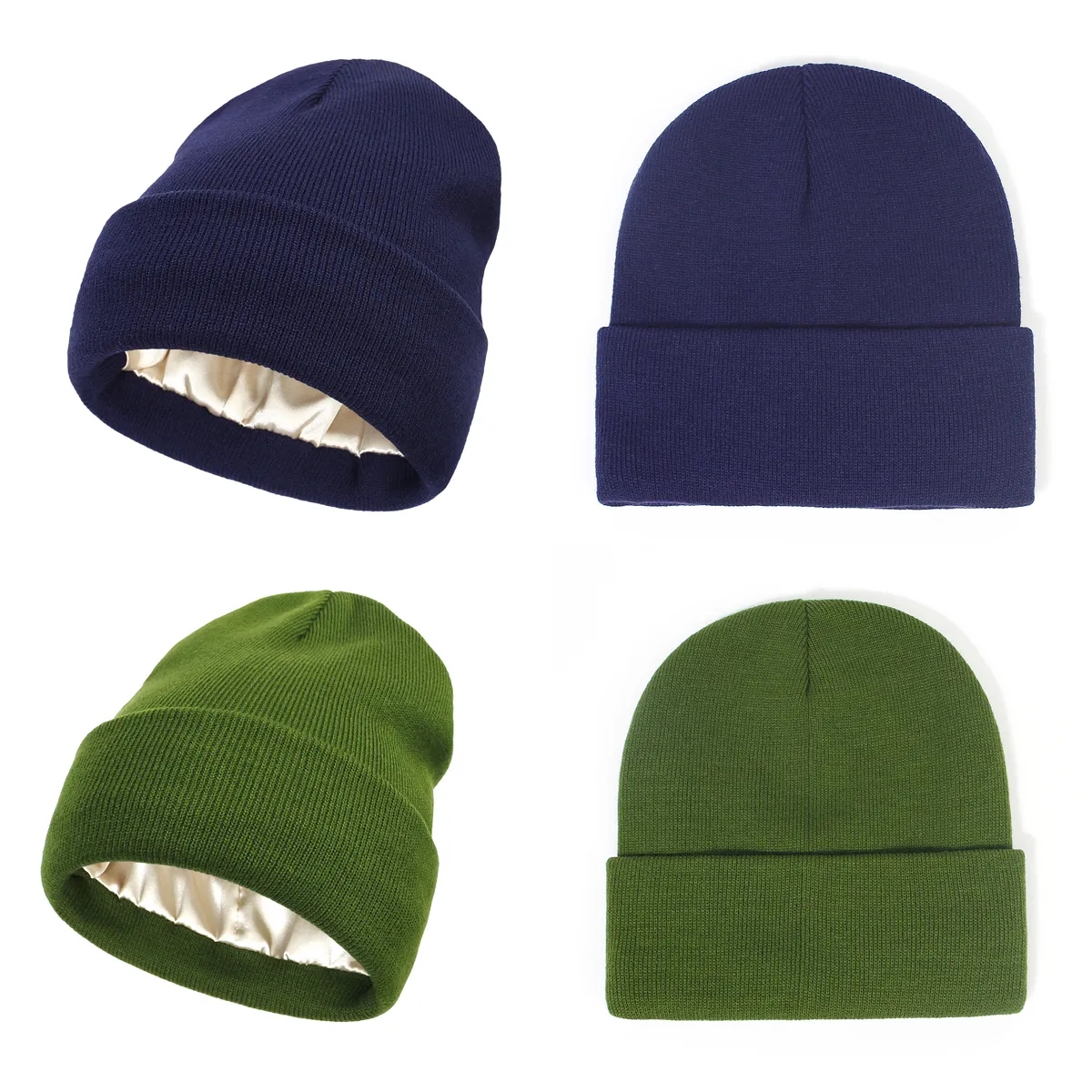 Casual Warm Hat Winter Knitted Beanie 6