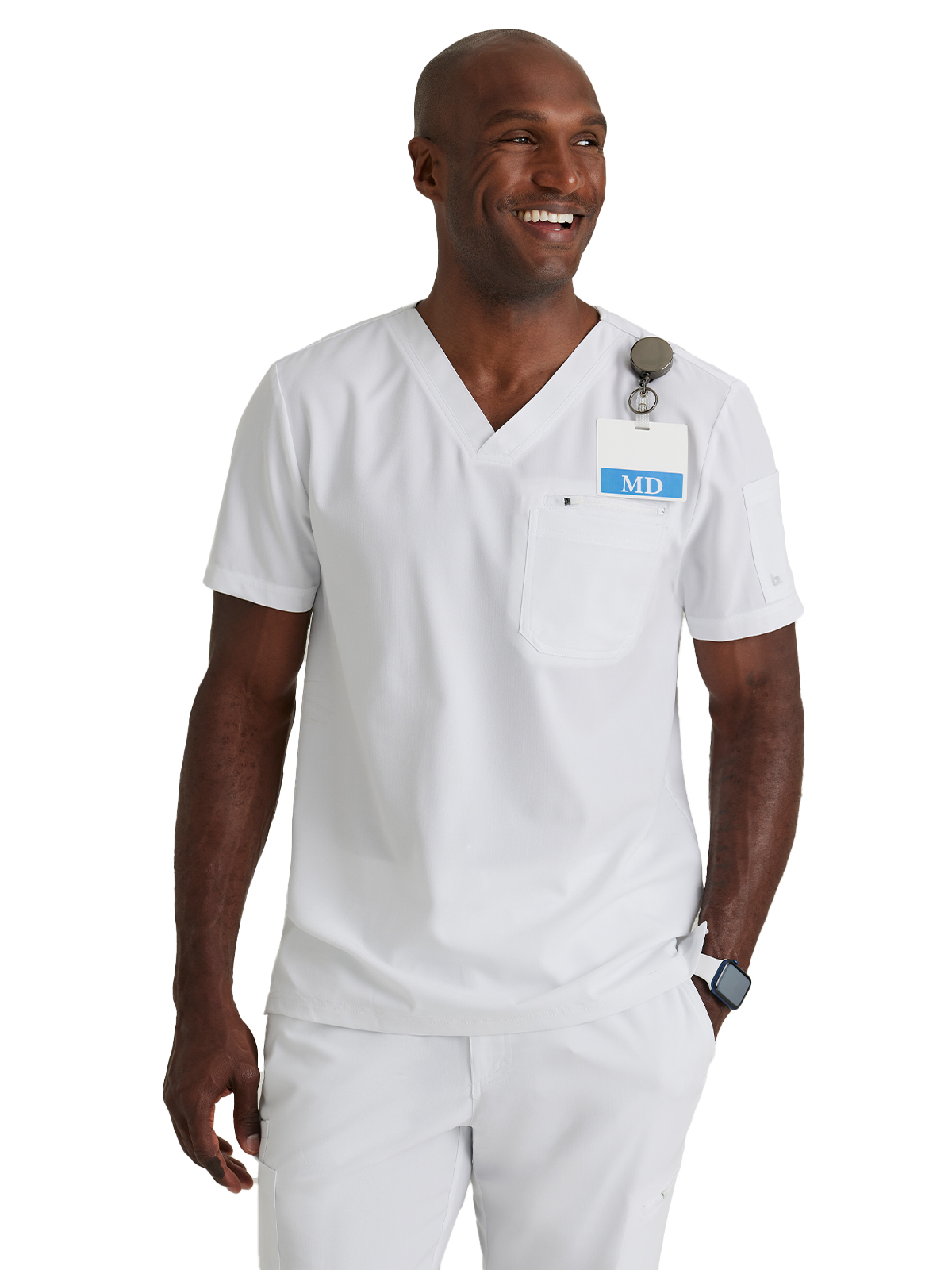 Barco Unify - Men's Three-Pocket V-Neck Rally Scrub Top 5