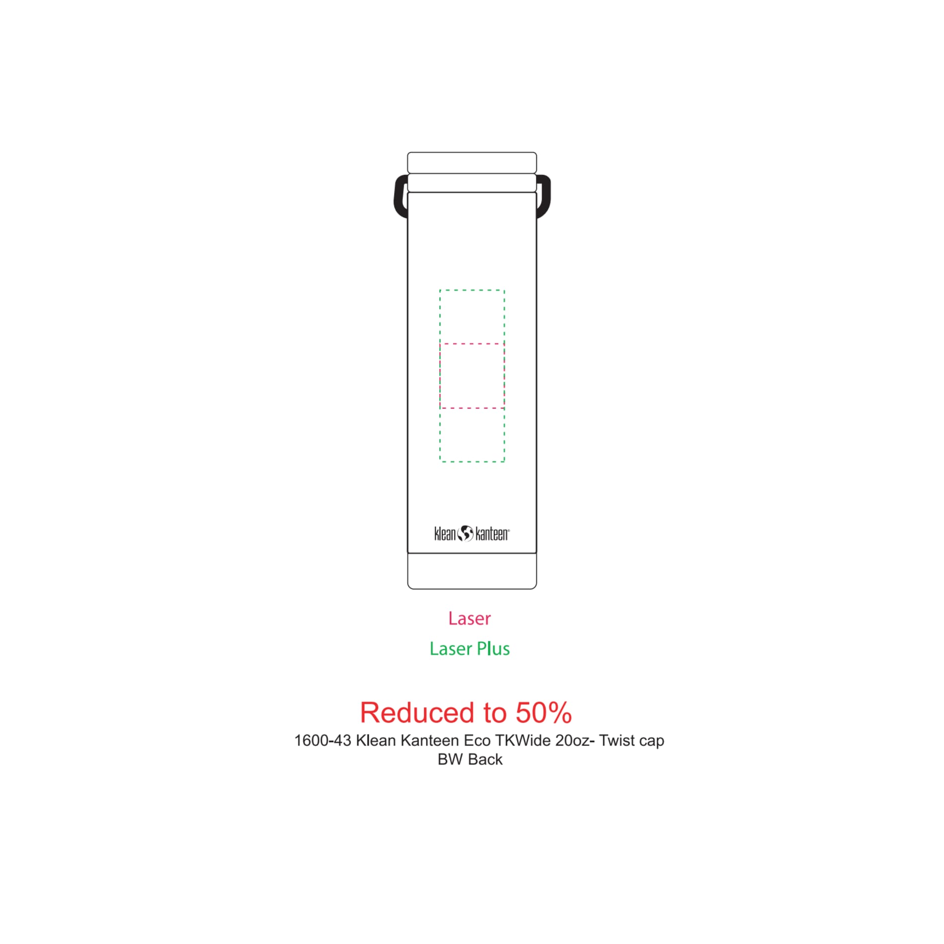 Klean Kanteen Eco TKWide 20oz- Twist cap 23