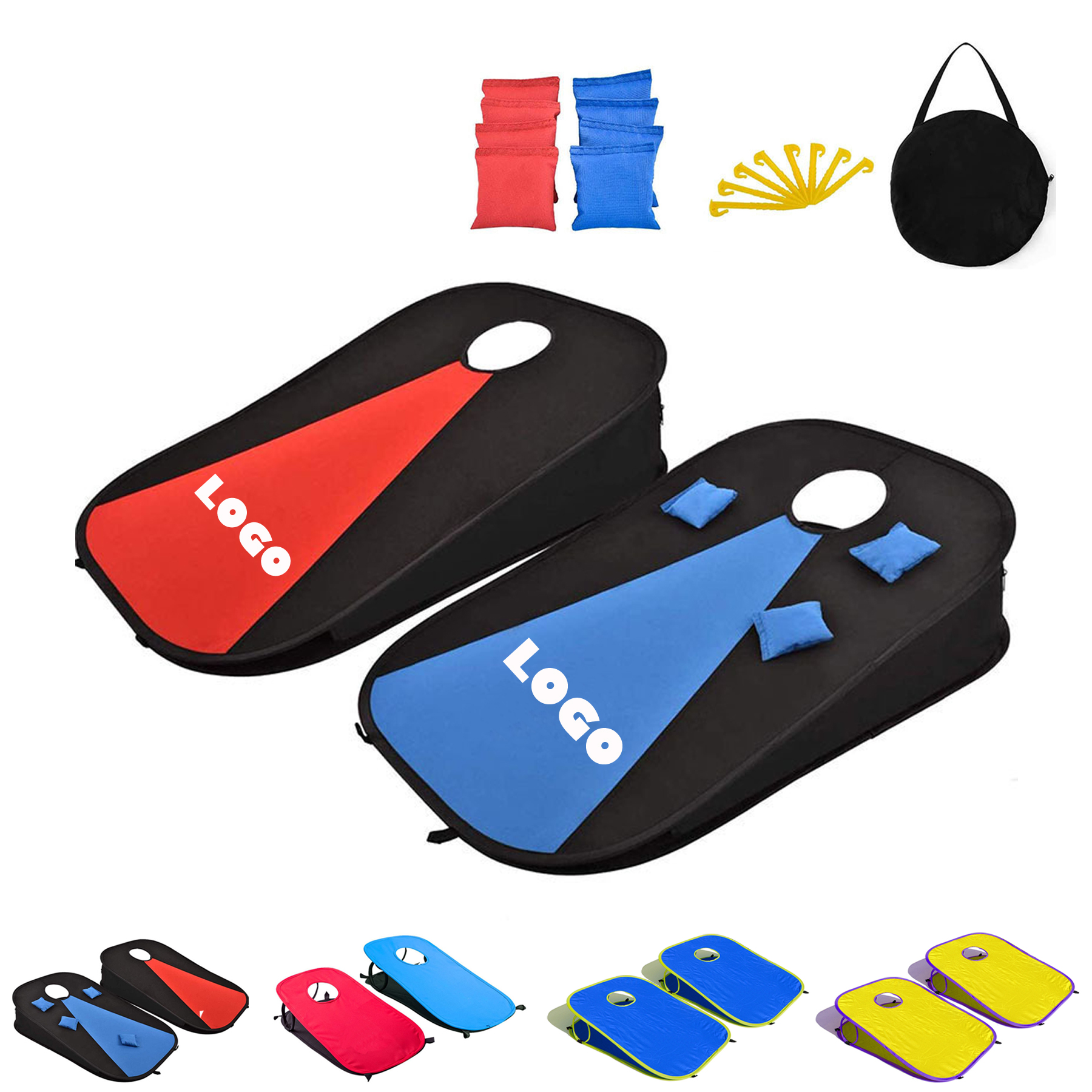 Collapsible Family Cornhole Game Toss Set 2