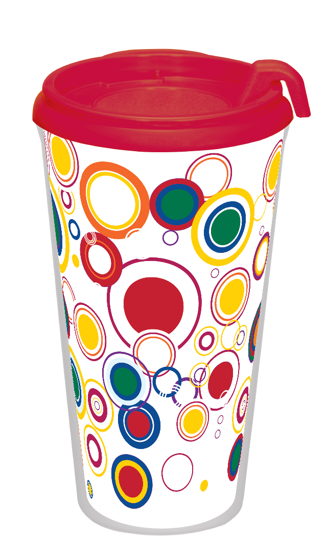 Full Color Beyond Infinity Tumbler - BPA Free Plastic 16 oz. USA Made 13