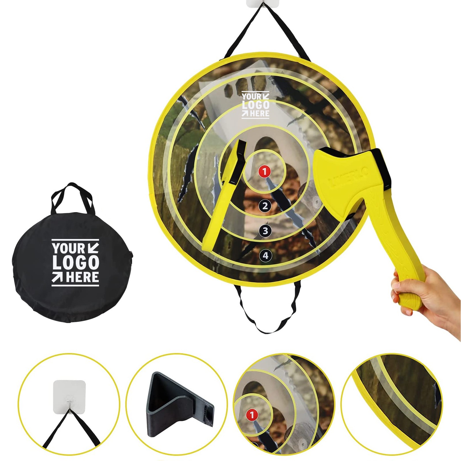 Toy Foam Axe Throwing Game Set 2