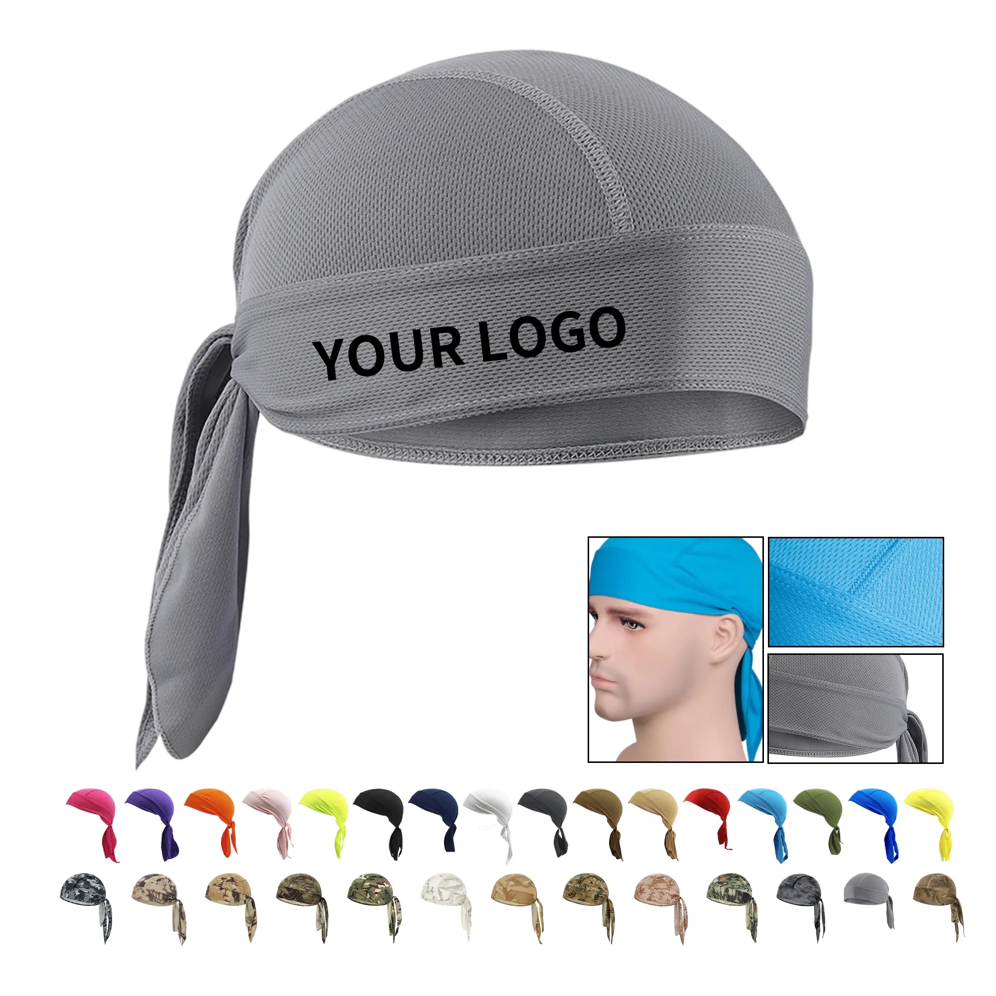Waves Headwrap Pirate Cap 10