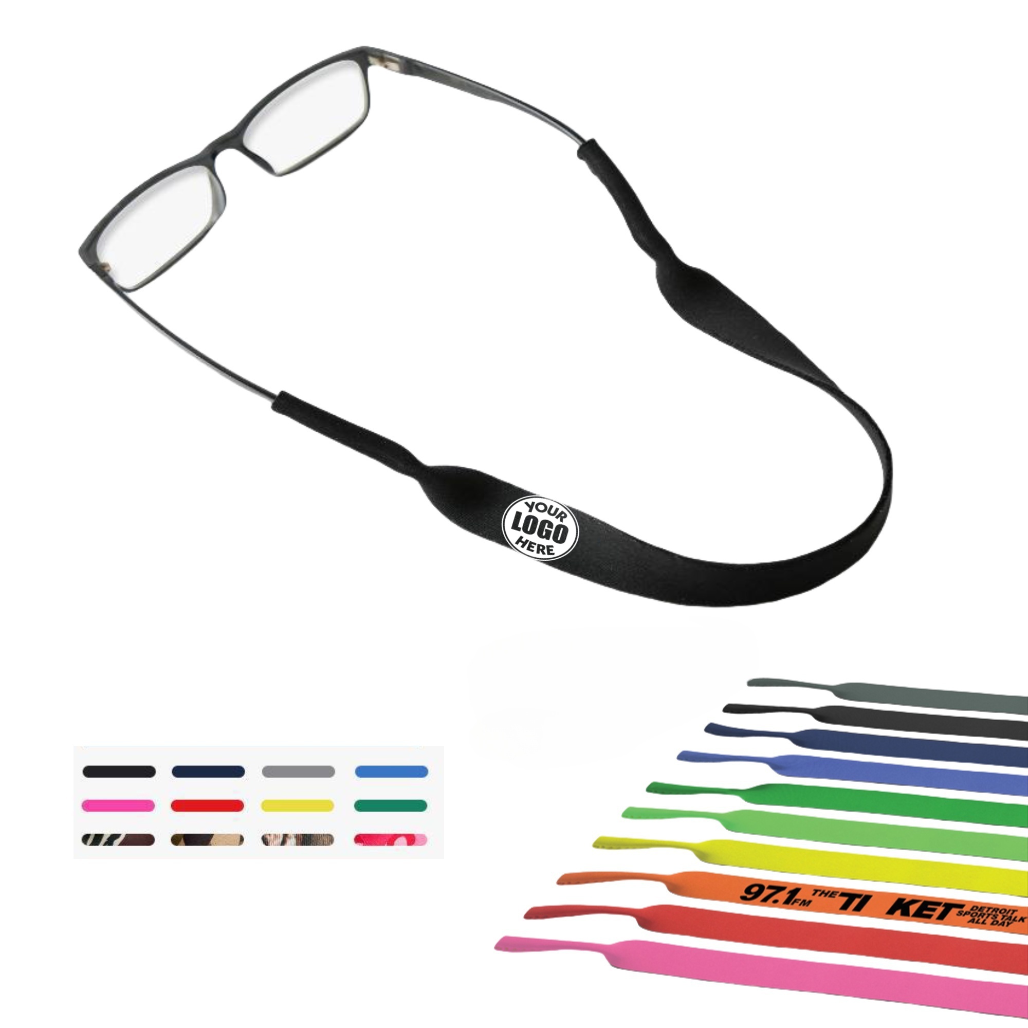 Eyeglass/Sunglass Straps Neoprene 1