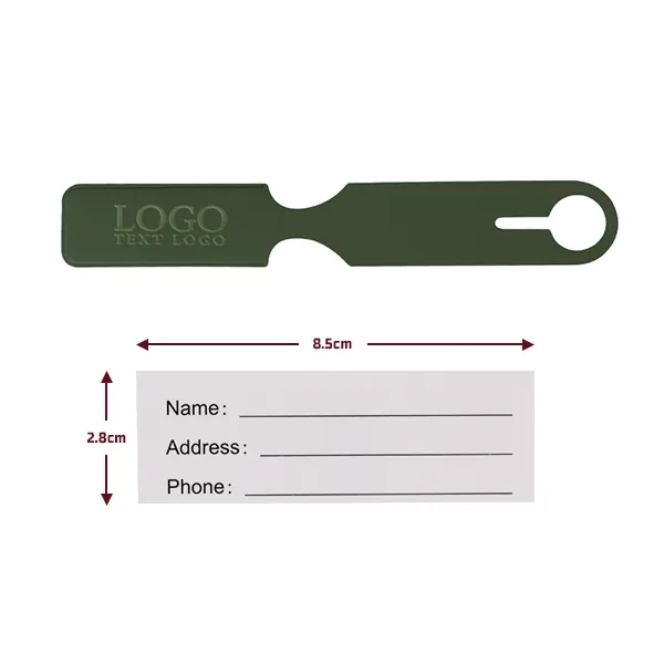 Premium Vegan Leather Luggage Tag 30