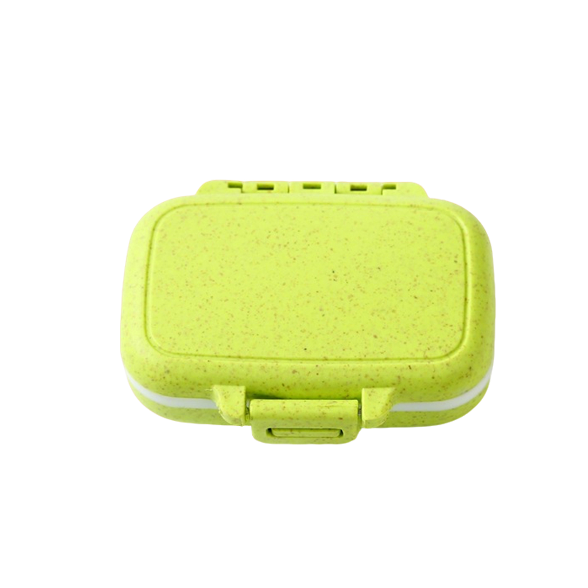 ABS PP Daily Pill Box With Removable Divider 3.15" x 2.48" x 1" 10