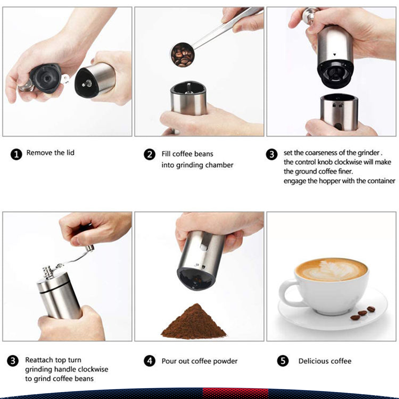 Trian Manual Coffee Grinder 4