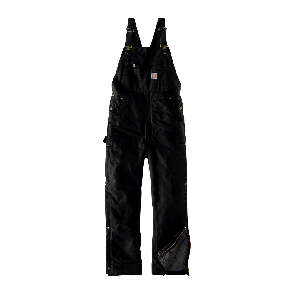 Carhartt(R) Short Firm Duck Insulated Bib Overalls 1