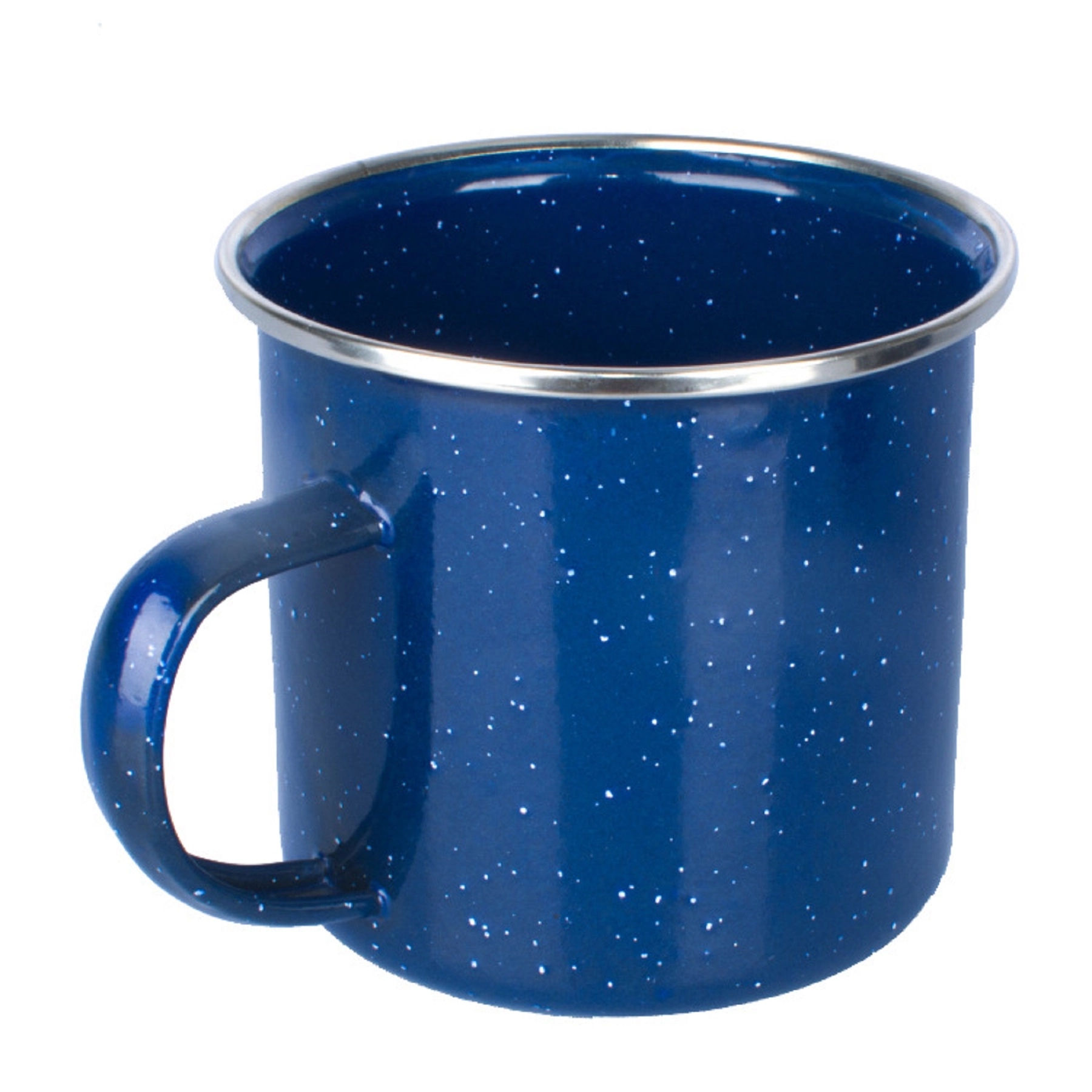 12 OZ Stainless Steel Rim Enamel Cup with Handle 2