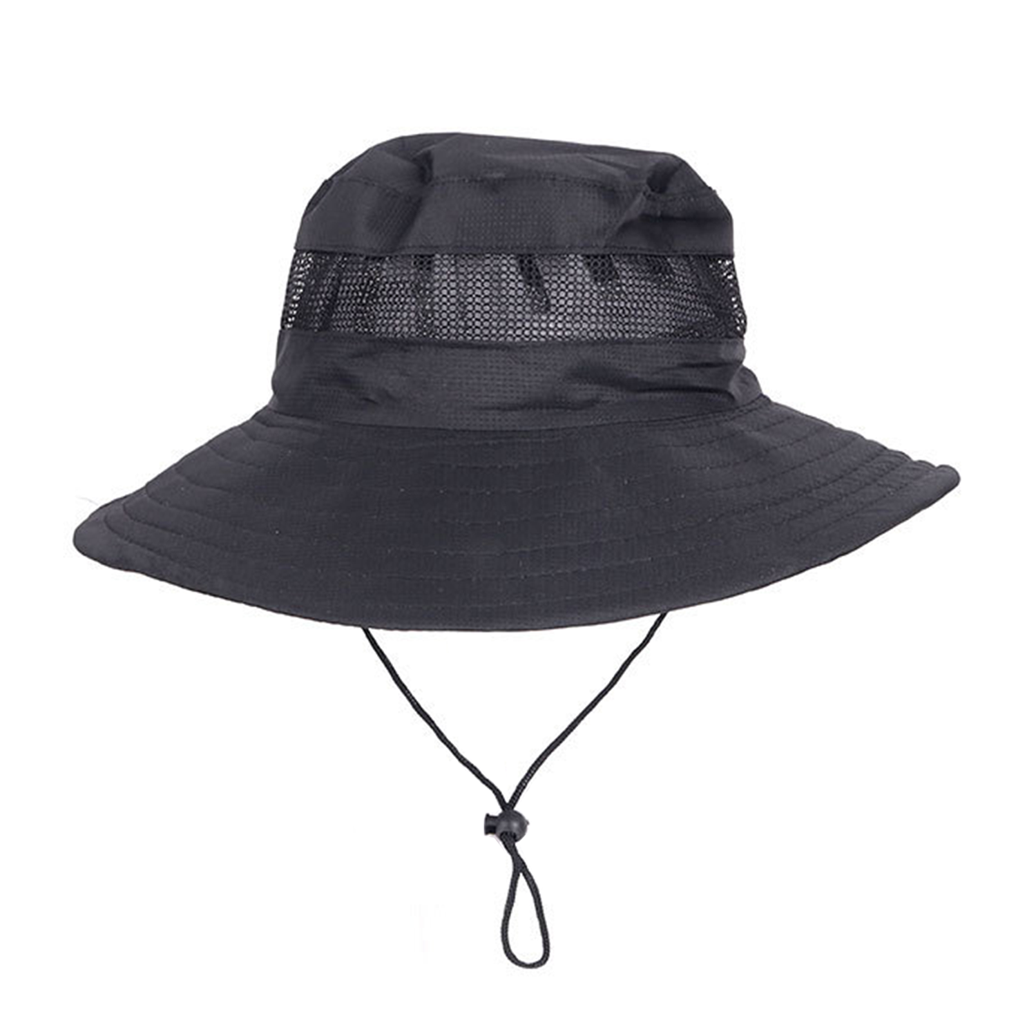 Outdoor custom Logo Fisherman Safari Bucket Hats w/ String 7