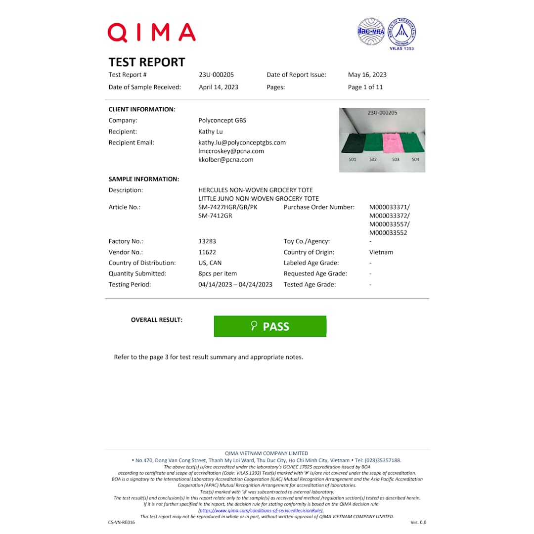 Little Juno Non-Woven Grocery Tote 119