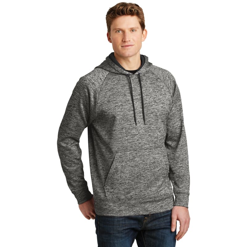 Sport-Tek PosiCharge Electric Heather Fleece Hooded Pullover., custom hoodie or sweatshirt with logo imprint 7