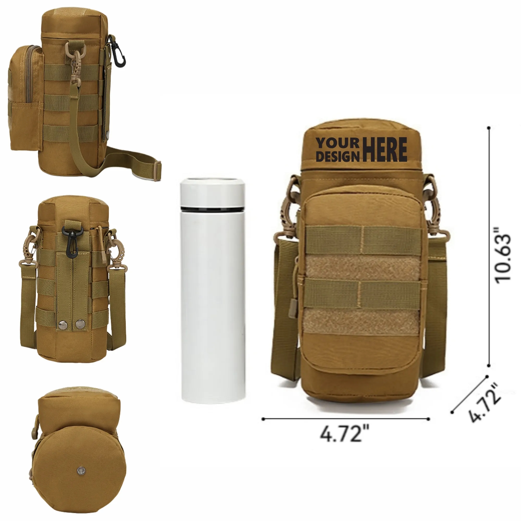 Outdoor Water Bottle Sling: Multi-Functional Sports Shoulder 5