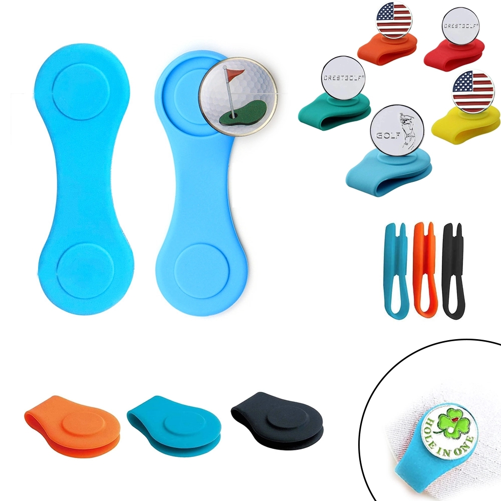 Silicone Golf Hat Clip Marker 1